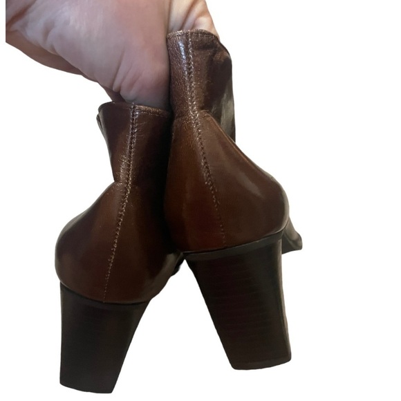 Etienne Aigner Brown Vintage Boots - Picture 4 of 8
